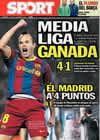 Portada diario Sport del 17 de Enero de 2011