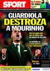 Portada diario Sport del 18 de Enero de 2011