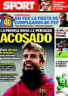 Portada diario Sport del 19 de Enero de 2011