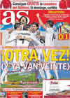 Portada diario AS del 21 de Enero de 2011