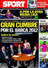 Portada diario Sport del 22 de Enero de 2011