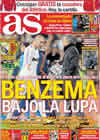 Portada diario AS del 23 de Enero de 2011