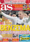 Portada diario AS del 24 de Enero de 2011