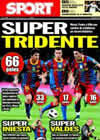 Portada diario Sport del 24 de Enero de 2011