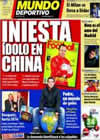 Portada Mundo Deportivo del 28 de Enero de 2011