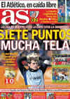 Portada diario AS del 31 de Enero de 2011