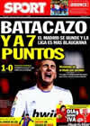 Portada diario Sport del 31 de Enero de 2011