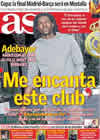 Portada diario AS del 4 de Febrero de 2011