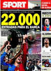 Portada diario Sport del 4 de Febrero de 2011