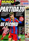 Portada Mundo Deportivo del 5 de Febrero de 2011