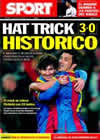 Portada diario Sport del 6 de Febrero de 2011