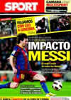 Portada diario Sport del 7 de Febrero de 2011