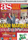 Portada diario AS del 9 de Febrero de 2011