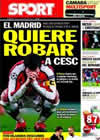 Portada diario Sport del 10 de Febrero de 2011