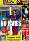 Portada Mundo Deportivo del 12 de Febrero de 2011