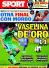 Portada diario Sport del 13 de Febrero de 2011