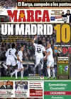 Portada diario Marca del 14 de Febrero de 2011