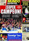 Portada Mundo Deportivo del 14 de Febrero de 2011