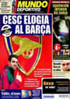 Portada Mundo Deportivo del 15 de Febrero de 2011