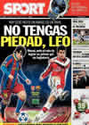 Portada diario Sport del 16 de Febrero de 2011