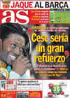 Portada diario AS del 17 de Febrero de 2011