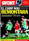 Portada diario Sport del 17 de Febrero de 2011