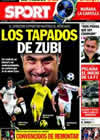 Portada diario Sport del 18 de Febrero de 2011