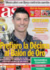 Portada diario AS del 21 de Febrero de 2011