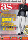 Portada diario AS del 24 de Febrero de 2011