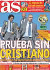 Portada diario AS del 6 de Marzo de 2011