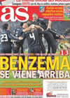 Portada diario AS del 7 de Marzo de 2011