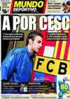 Portada Mundo Deportivo del 11 de Marzo de 2011