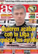 Portada diario AS del 12 de Marzo de 2011