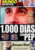 Portada Mundo Deportivo del 12 de Marzo de 2011