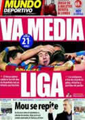 Portada Mundo Deportivo del 13 de Marzo de 2011