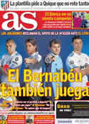 Portada diario AS del 15 de Marzo de 2011