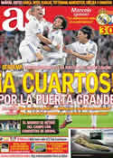 Portada diario AS del 17 de Marzo de 2011