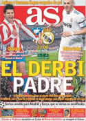 Portada diario AS del 19 de Marzo de 2011