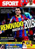 Portada diario Sport del 23 de Marzo de 2011