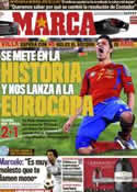 Portada diario Marca del 26 de Marzo de 2011