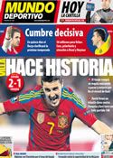 Portada Mundo Deportivo del 26 de Marzo de 2011