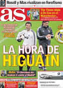 Portada diario AS del 1 de Abril de 2011