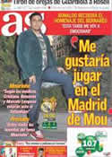 Portada diario AS del 2 de Abril de 2011