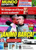 Portada Mundo Deportivo del 2 de Abril de 2011