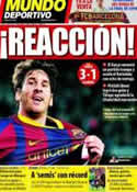 Portada Mundo Deportivo del 10 de Abril de 2011