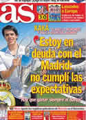 Portada diario AS del 11 de Abril de 2011