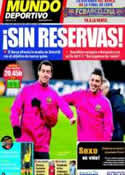 Portada Mundo Deportivo del 12 de Abril de 2011