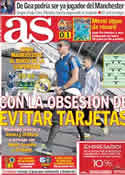 Portada diario AS del 13 de Abril de 2011