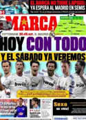 Portada diario Marca del 13 de Abril de 2011