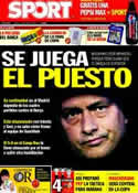 Portada diario Sport del 15 de Abril de 2011